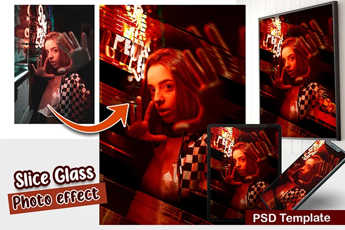 Photography template for photoshop example 1