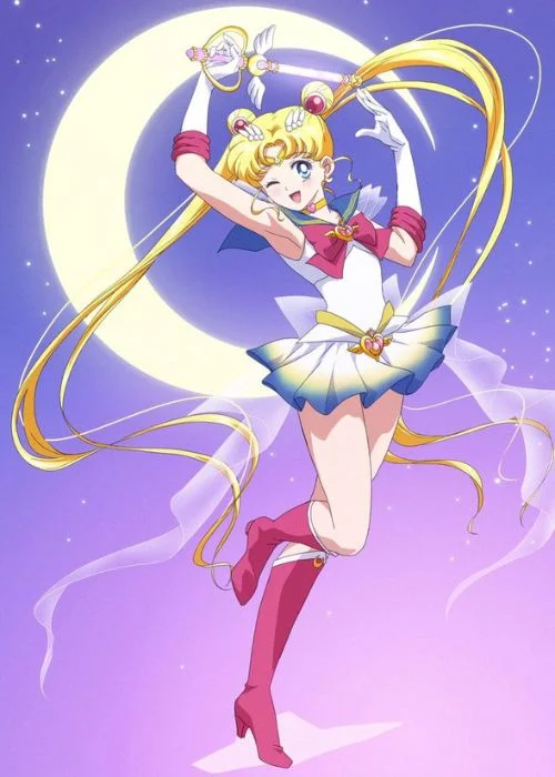 cool sailor moon pose
