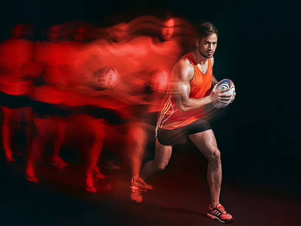 Sports man in motion | Brand Photography