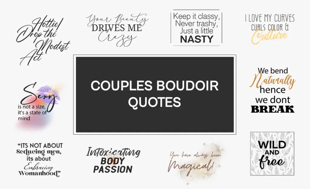 boudoir text overlays