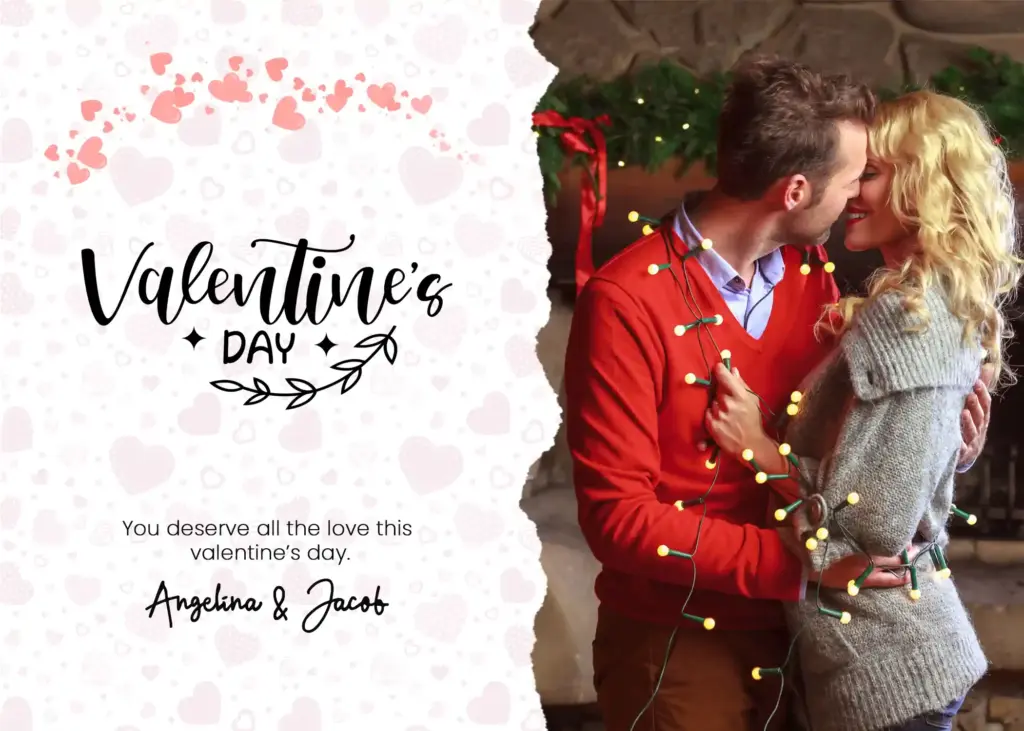 15 Free Valentine Photo Card Templates