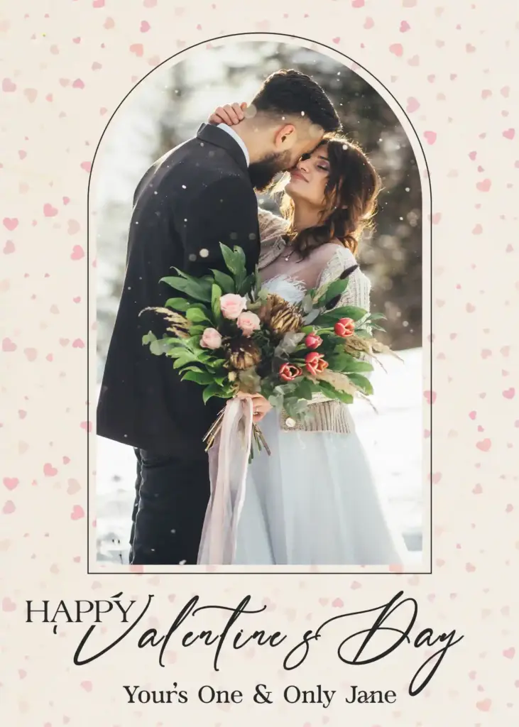charming photo card template