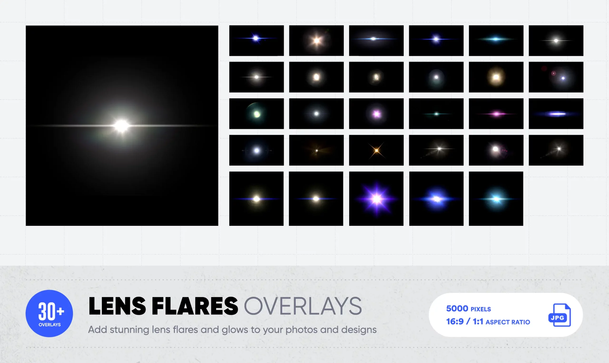 lens flare overlays