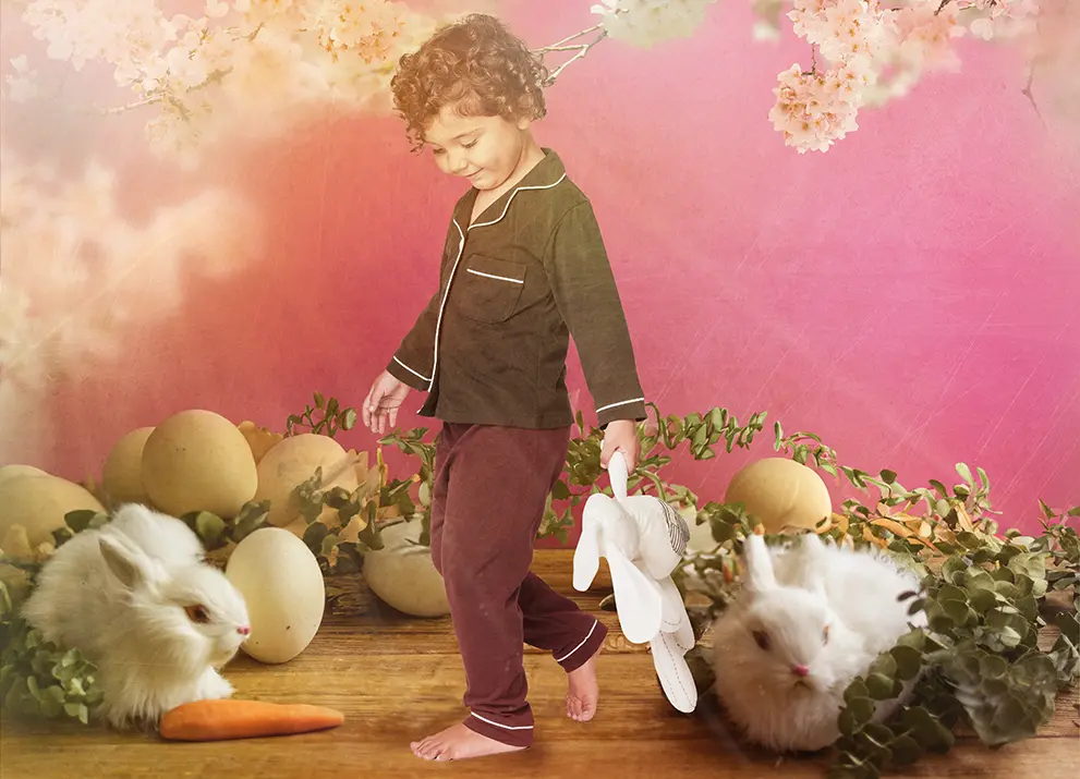 easter bunny background free