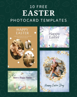 easter card psd - free photography resources