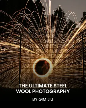 wire wool photography