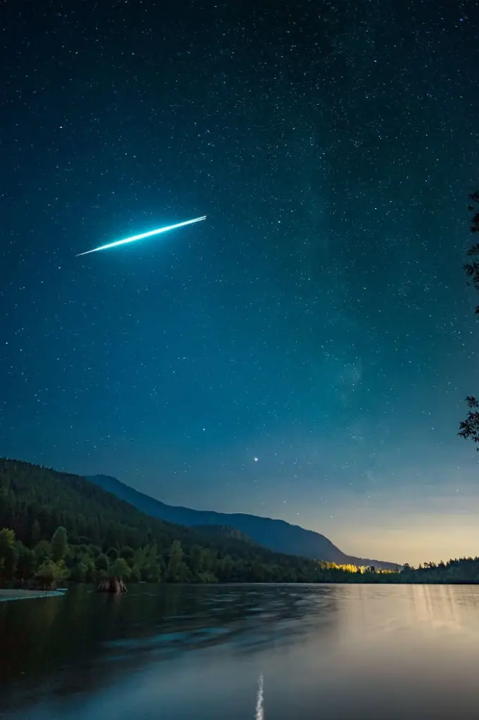 exploding meteor photo