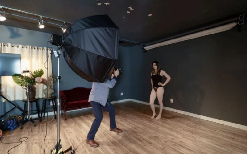 how to set up lighting for boudoir photography