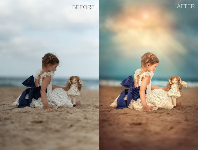 Seaside photo editing tutorial
