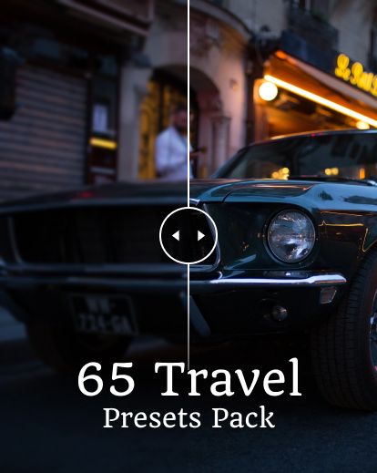 Feature images of the travel lightroom presets bundle
