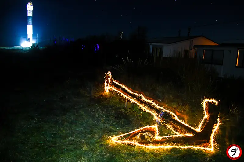 creative long exposure night time photography