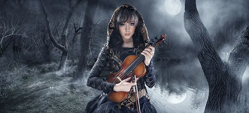 photoshop retouching tutorials - Lindsay Stirling by Josh Rossi