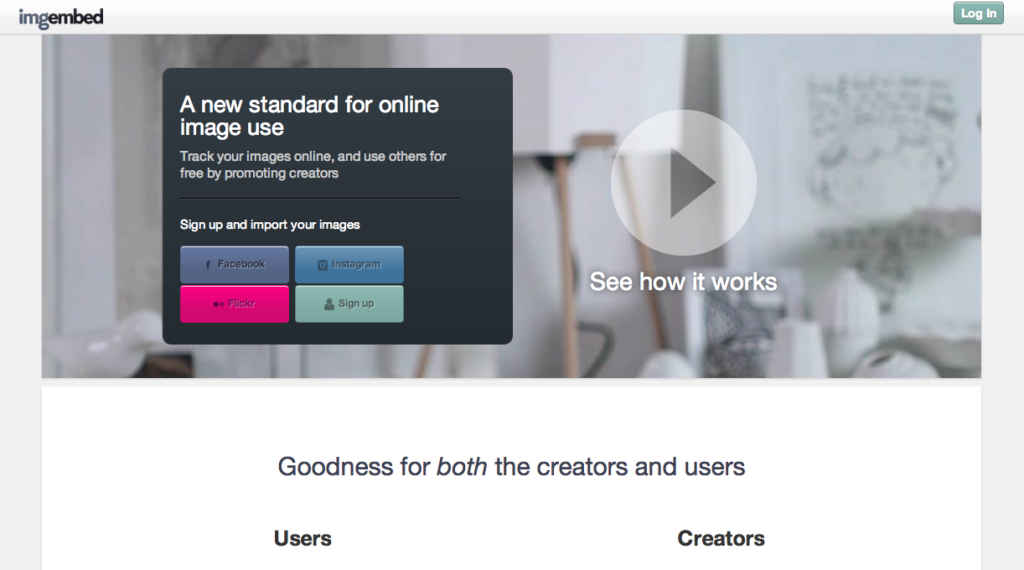 Image showing a new standard for online image use