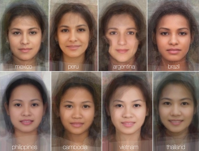 These are All My beautiful Faces