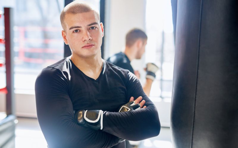 Young fighter