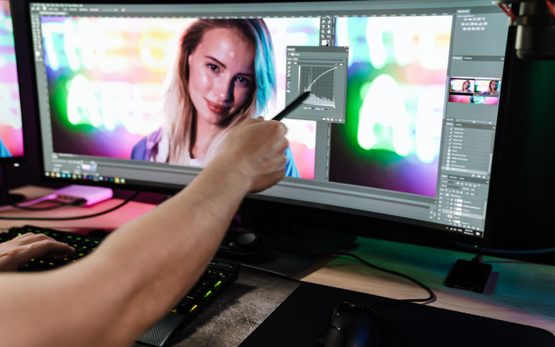 Photo editing on photoshop