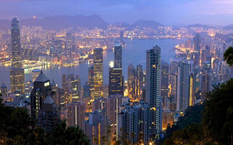 Panorama Image of a city