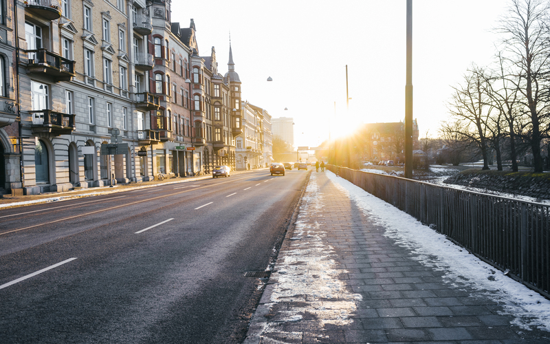 Street photography during winters
