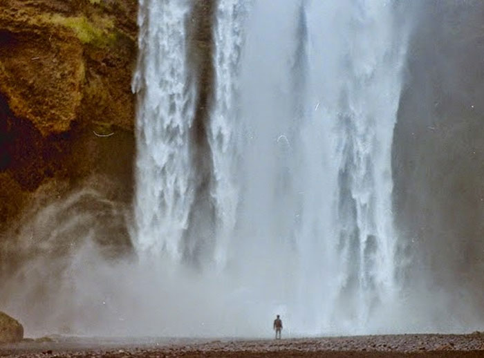 a photograph of waterfall taken by carla