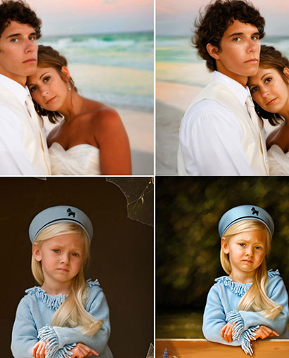 Preview of image after applying overlays