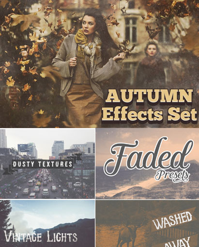collage of photoshop creative tools bundle