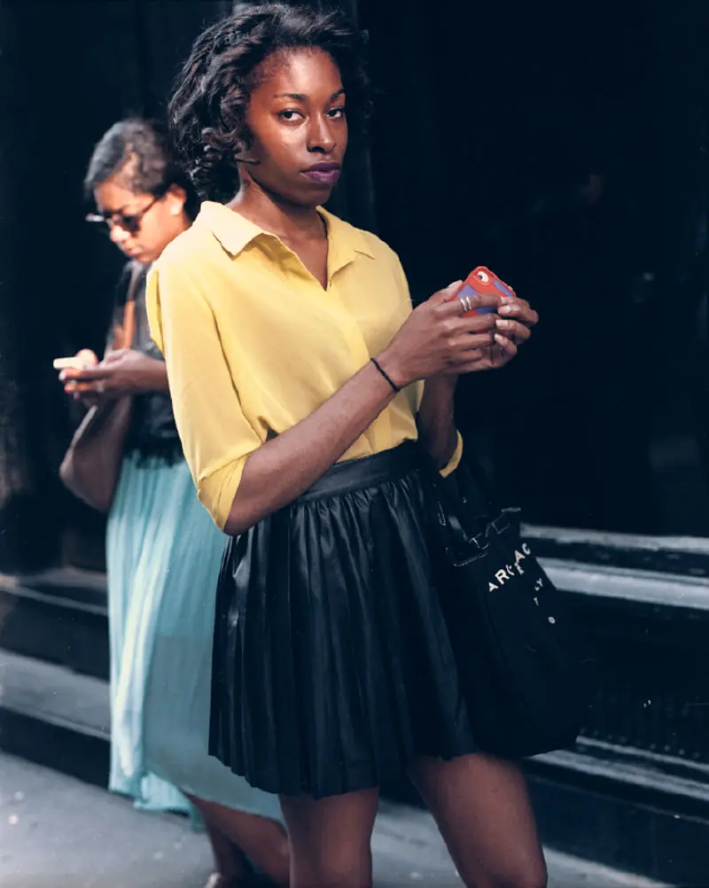 Christaan Felber - street in Manhattan as seen by Christaan Felber