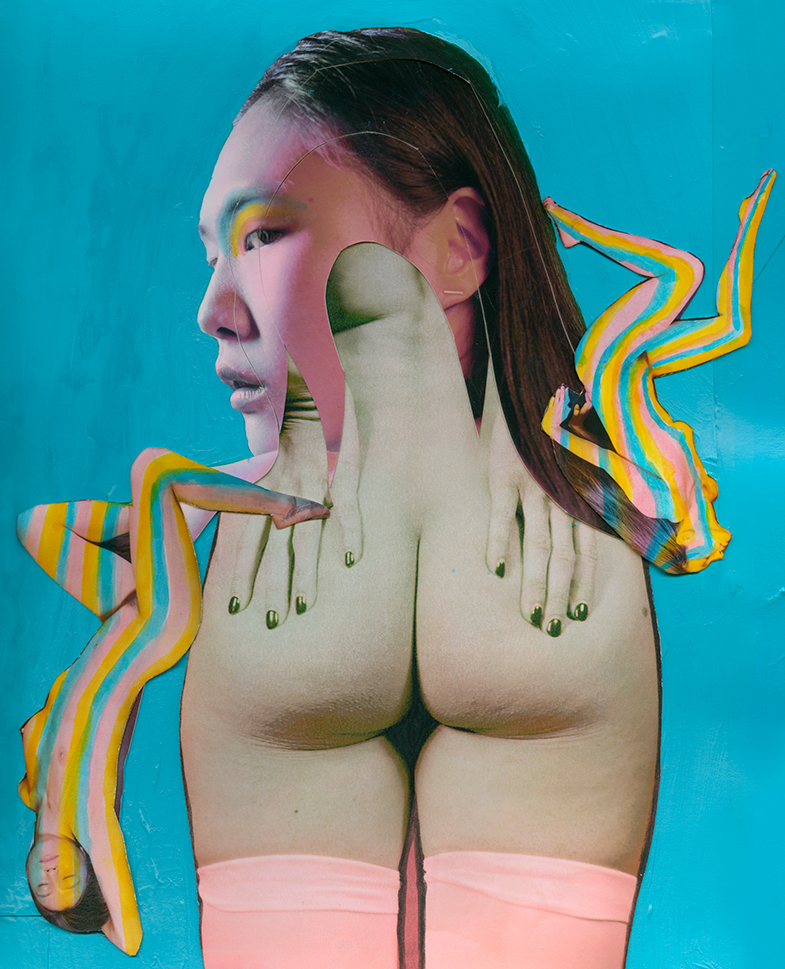hand painted photography - physically demanding