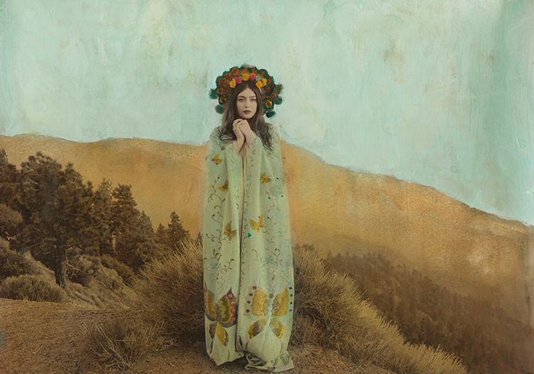 hand painted photography - butterlyport