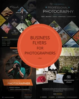 photography flyers, photography card templates