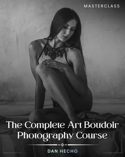 the complete art boudoir photography course- feature image