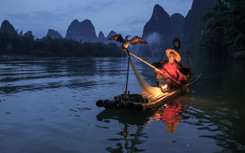 Richard Bernabe Captures: Cormorant Fisherman