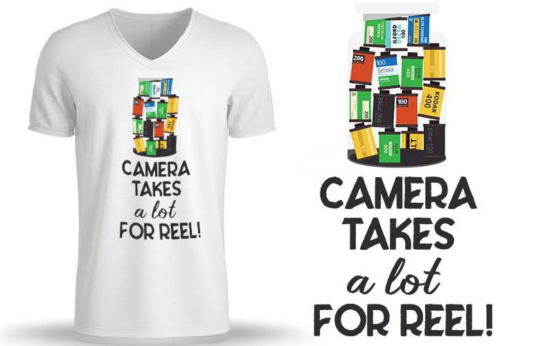photography t-shirts mock up 7, camera takes a lot for reel
