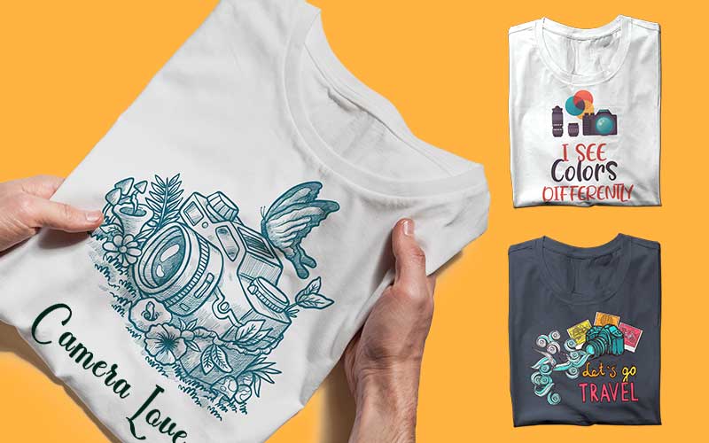 teeshirts preview, camera love