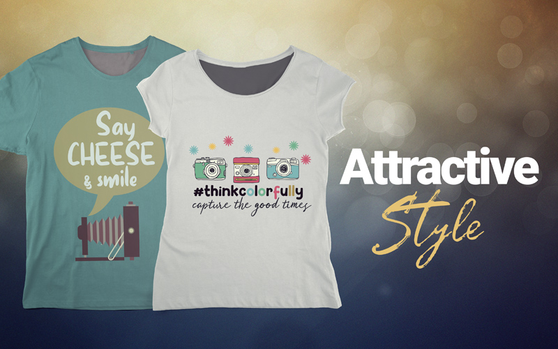 attractive style shirt, Say Cheese and Smile