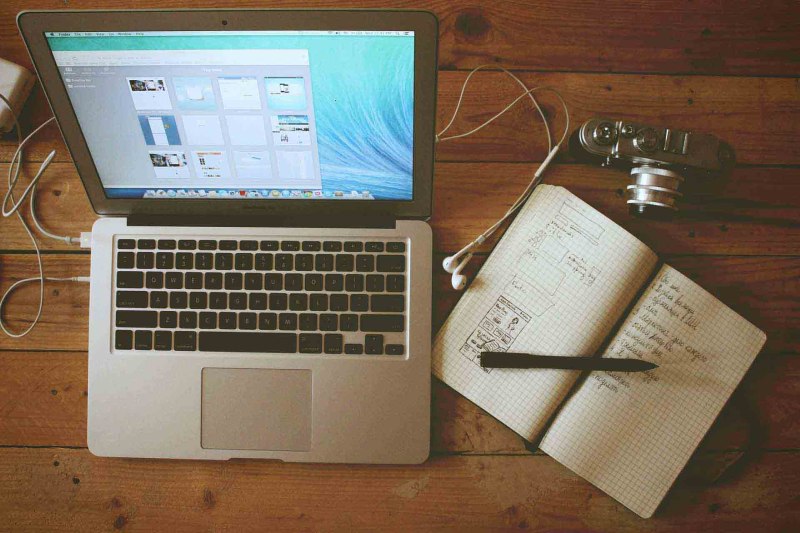 An image of a home office setup