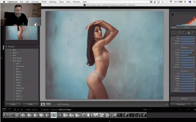 nude photo retouching