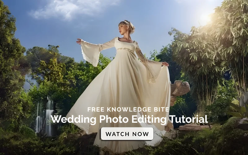 Free knowledge bite - wedding photo editing