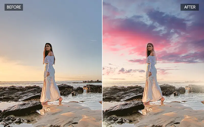 dreamy sky overlays