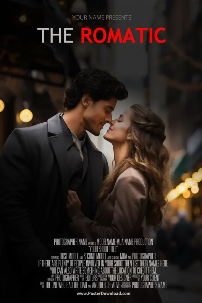 templates for movie posters