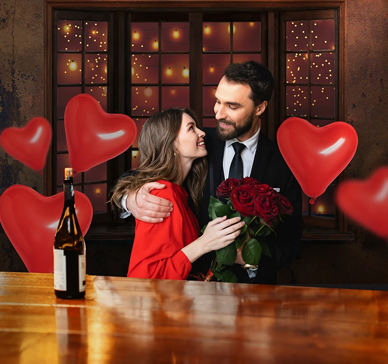 valentines photo backdrop