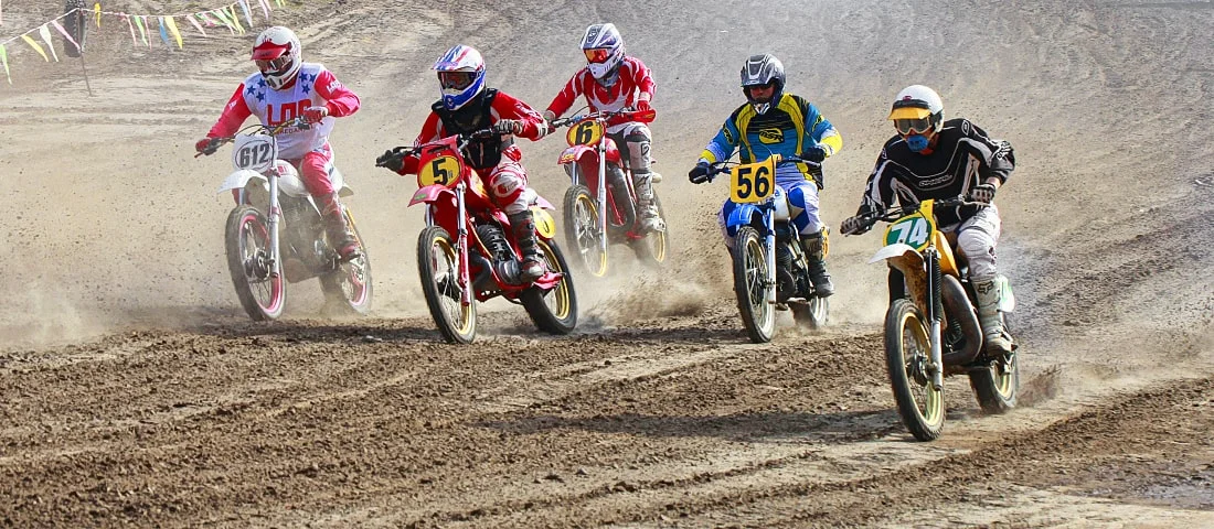 motocross sport unblurred