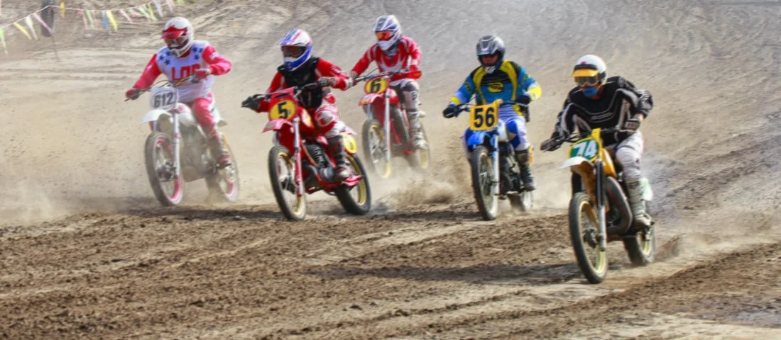 motocross sport in blur