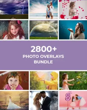 2800+ Photo Overlays Bundle