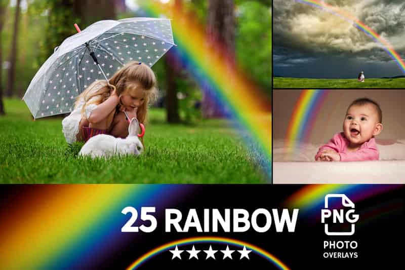 rainbow overlays