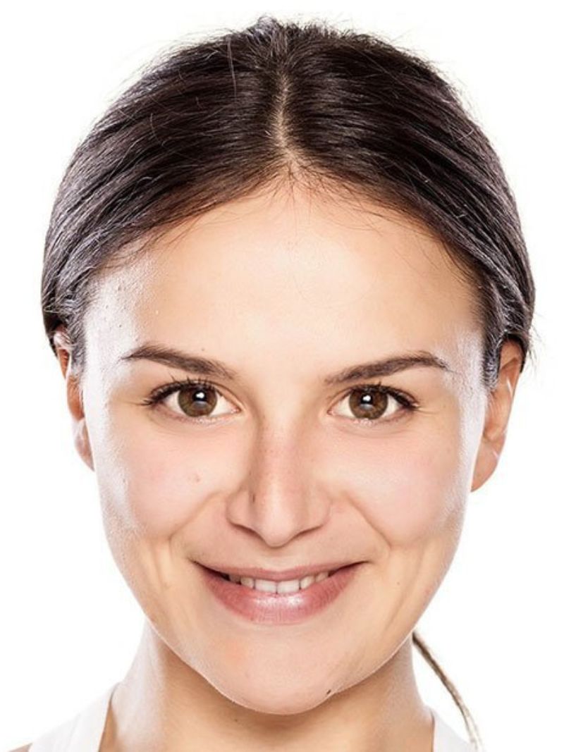 Skin smoothening after image, Skin retouching software, portrait photo editing software