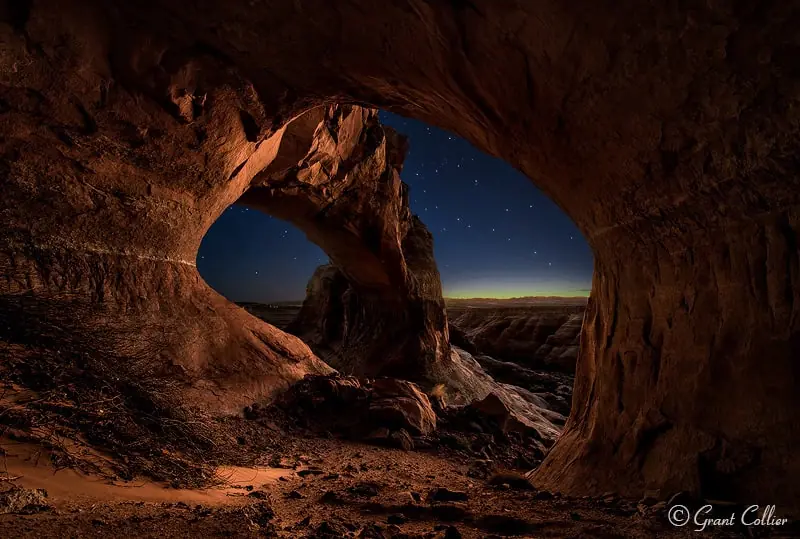 best night sky photos, Caves night photography