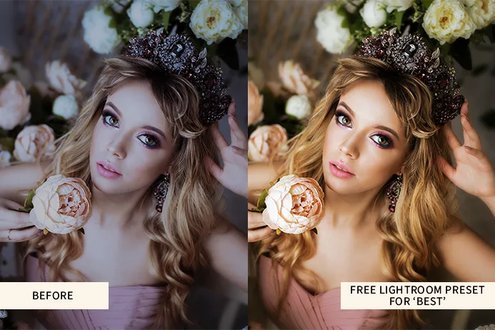 free dreamy portrait Lightroom presets, free Lightroom presets for soft tones