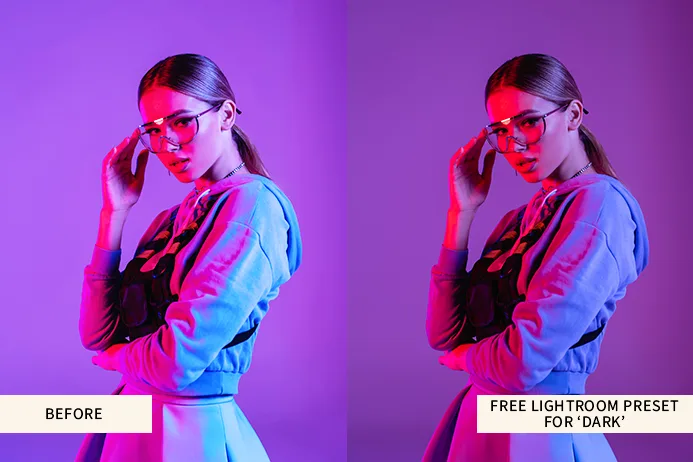 Lightroom presets for bloggers, best free Lightroom portrait presets