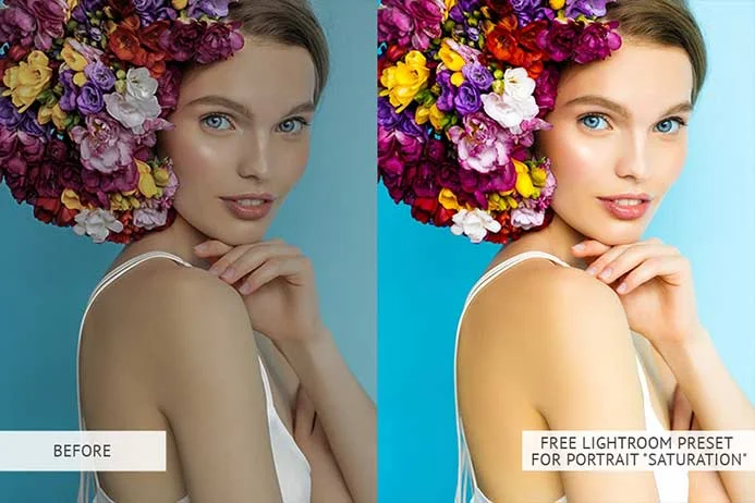 saturation free portrait presets, best portrait presets for Lightroom free, free Lightroom presets for high contrast portraits