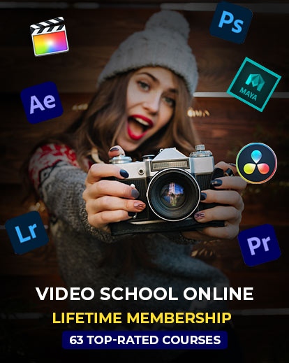 Video school online, photography course online, digital photography course